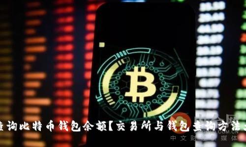 如何查询比特币钱包余额？交易所与钱包查询方法大比拼